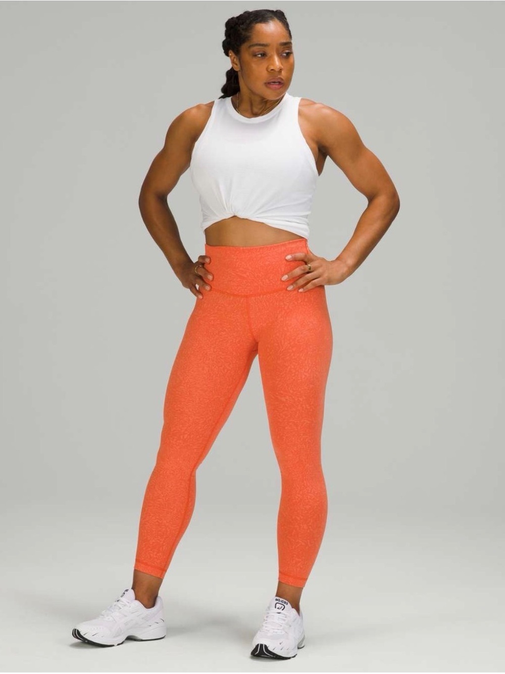 Lululemon Wunder Train High-Rise Tight 23"
Crunch Warm Coral Size 18